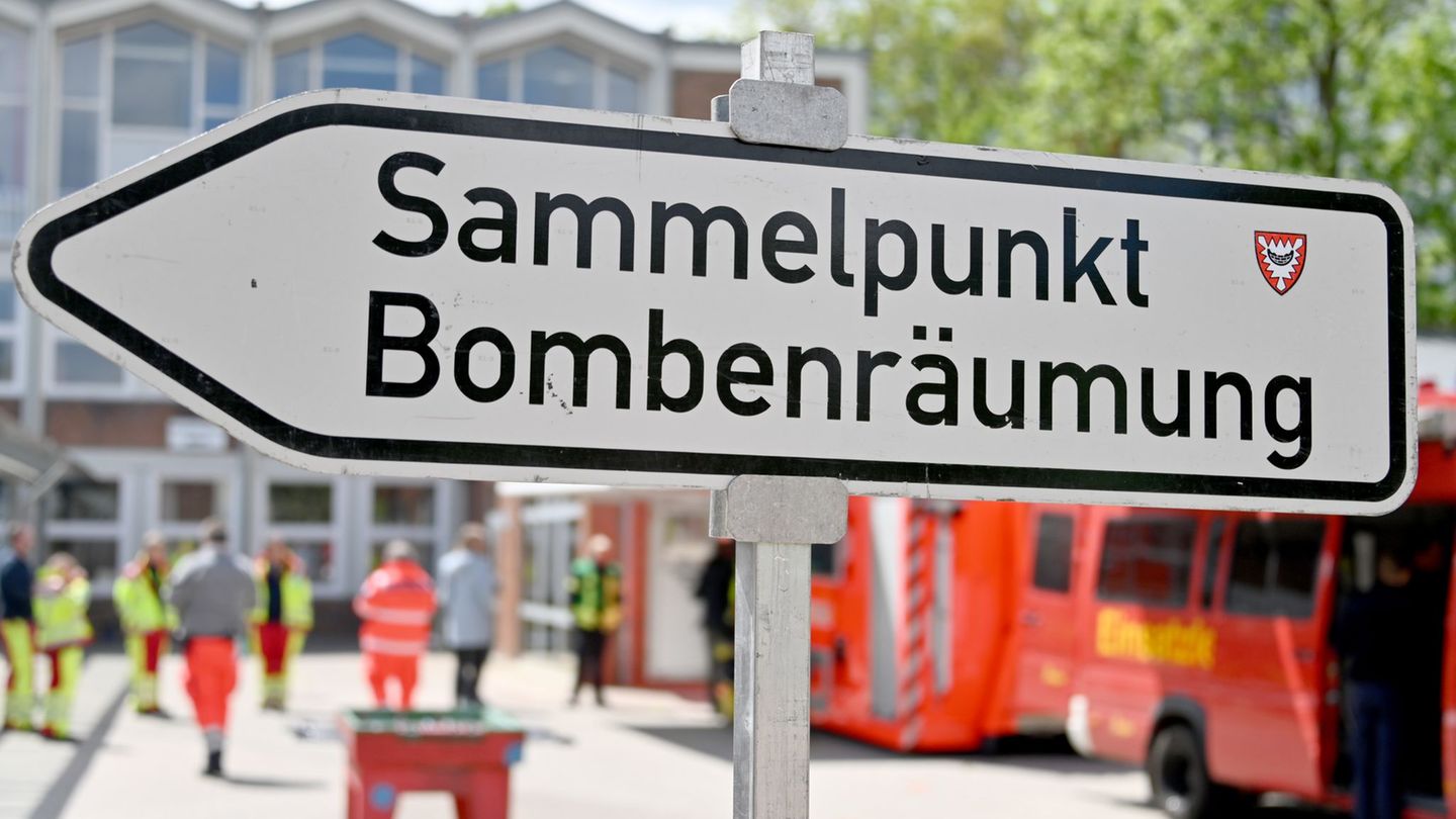 Fliegerbombe: Größte Evakuierung wegen Fliegerbombe seit Jahren in Kiel
