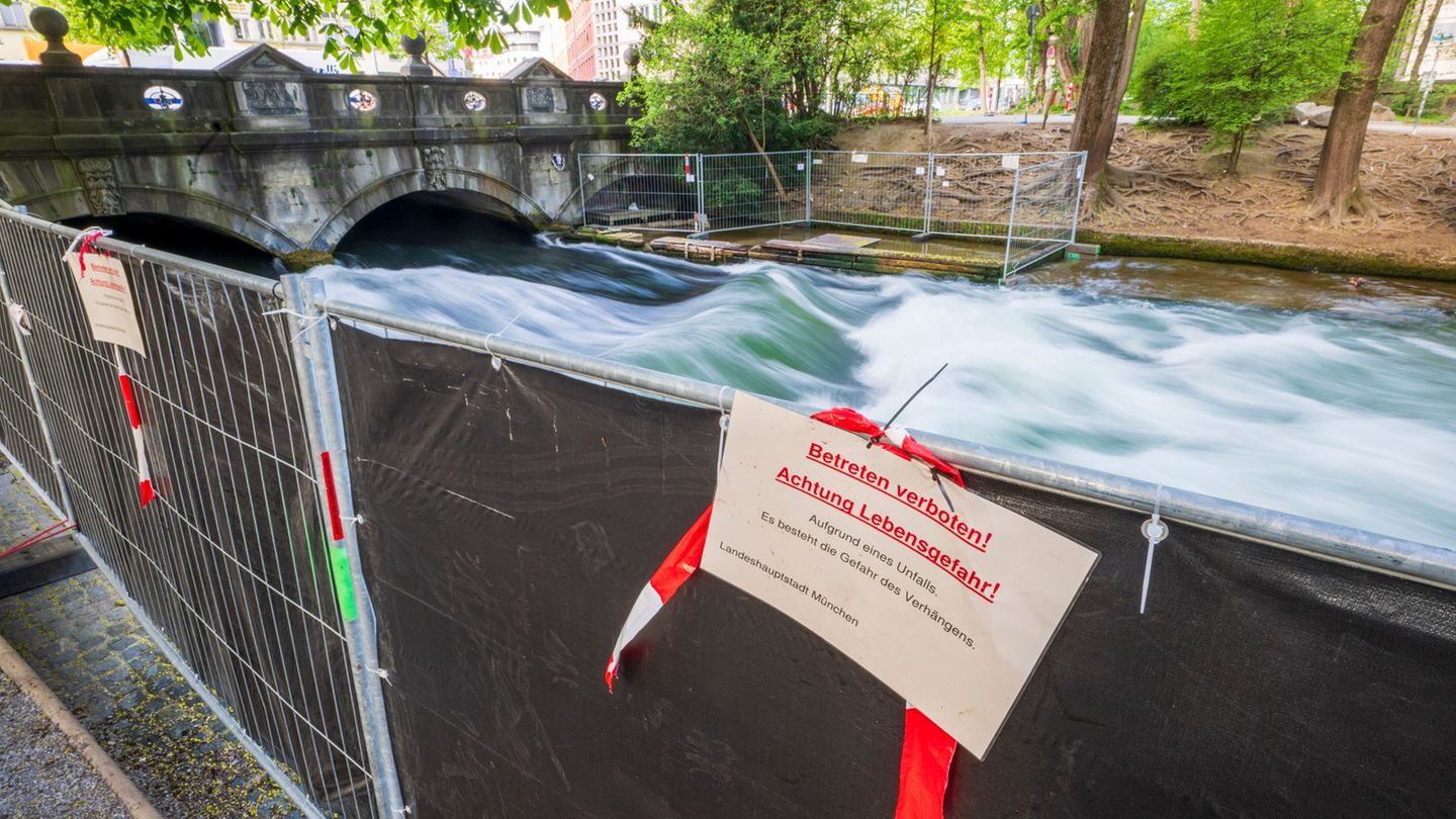 Freizeitsport: Münchner Surfwelle bleibt nach schwerem Unfall gesperrt