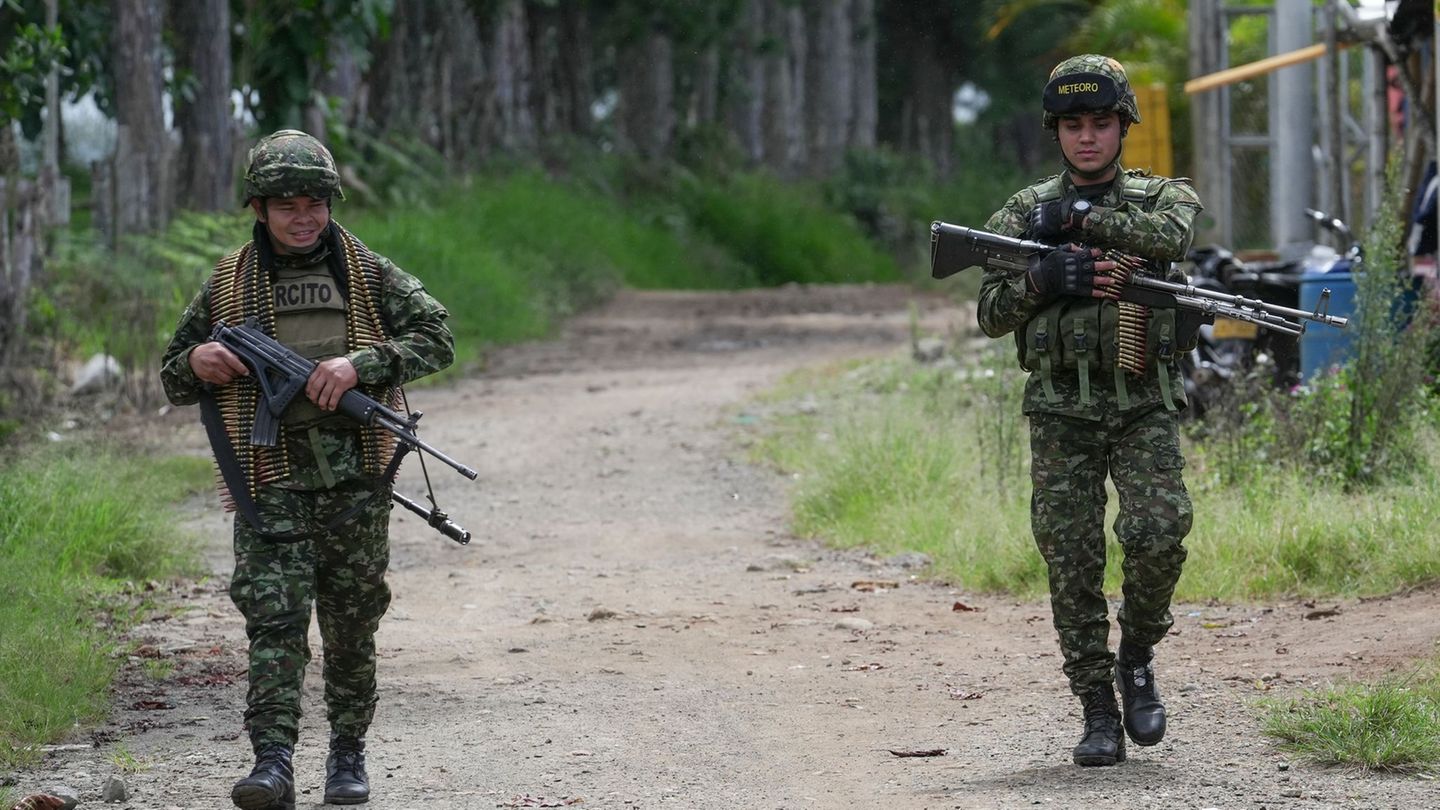 Konflikte: Bericht: Neun Soldaten bei Kämpfen in Kolumbien getötet