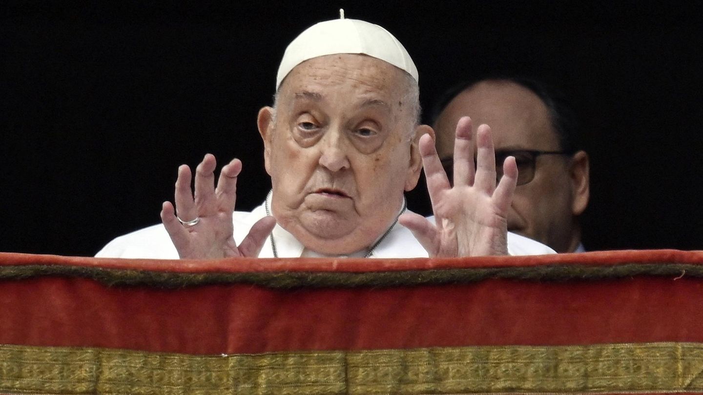 Ostersonntag: Das war Papst Franziskus‘ letzter Auftritt – einen Tag vor seinem Tod
