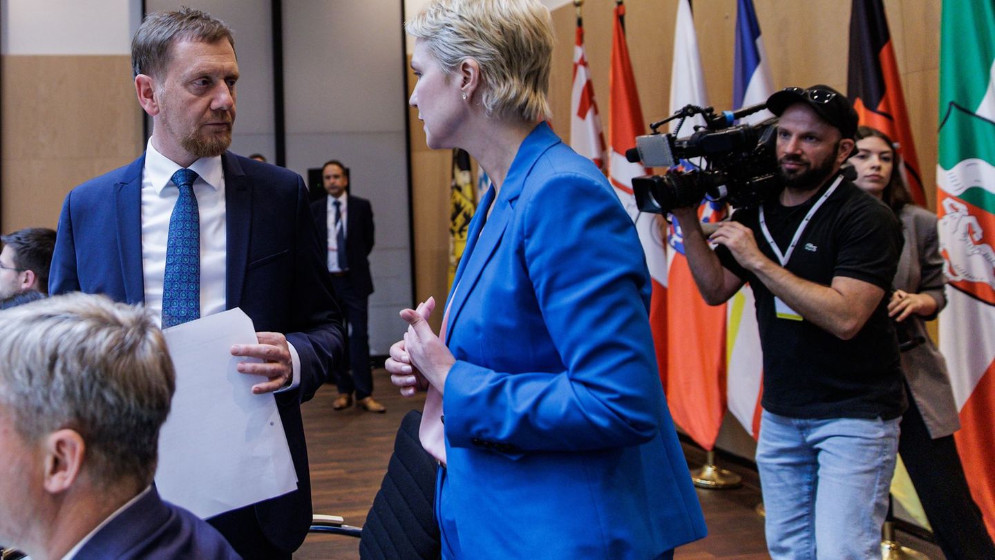 Ministerpräsidentenkonferenz: Kretschmer: Länder wollen Entlastungspaket – mit Ausgleich