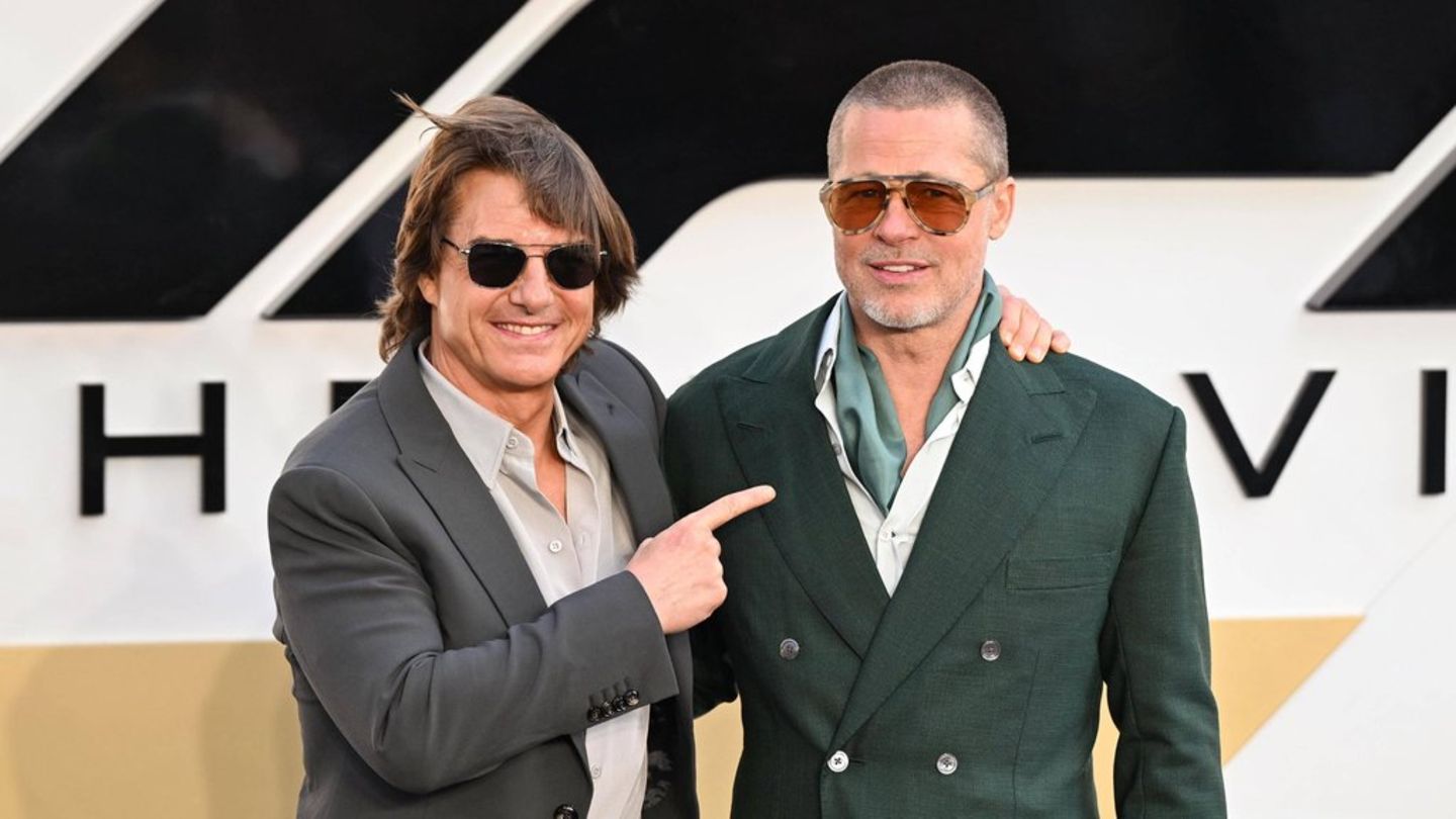 Filmstar-Duo: Erstmals nach 24 Jahren: Brad Pitt und Tom Cruise zeigen sich gemeinsam