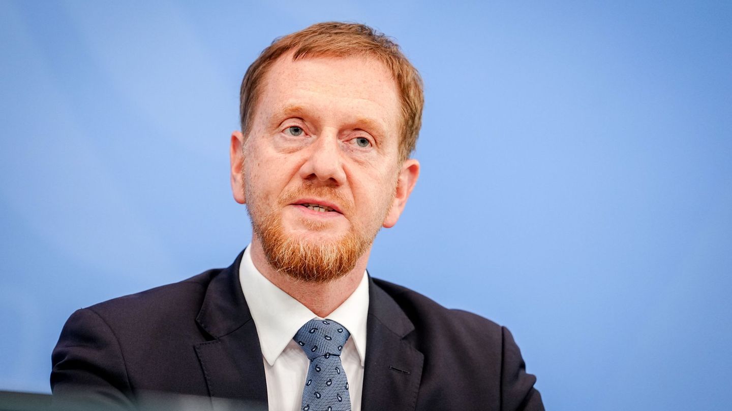 Investitionspaket: Kretschmer zu Einigung: Kommunen vollständig entlastet