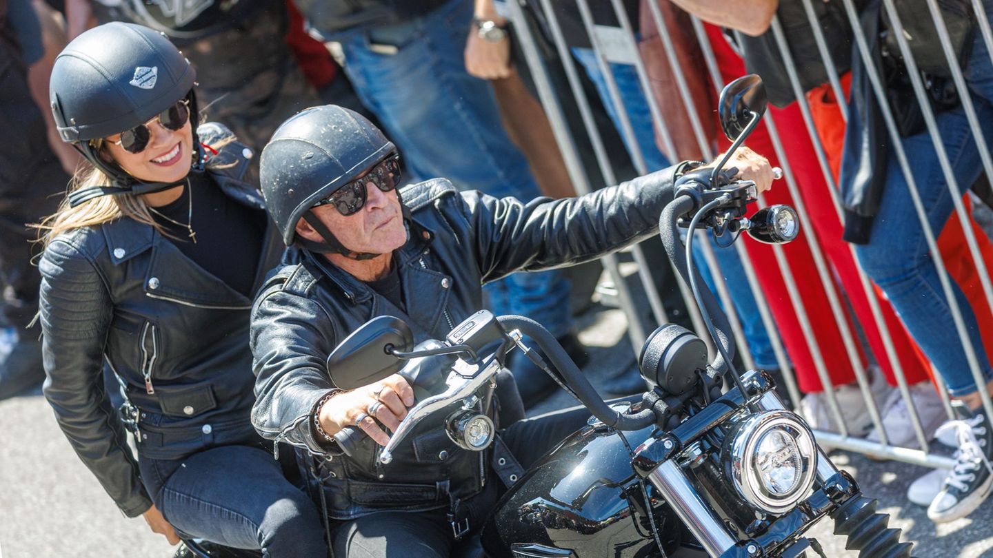 Motorrad-Treffen: Biker-Parade mit Peter Maffay – 60.000 bei den Harley Days