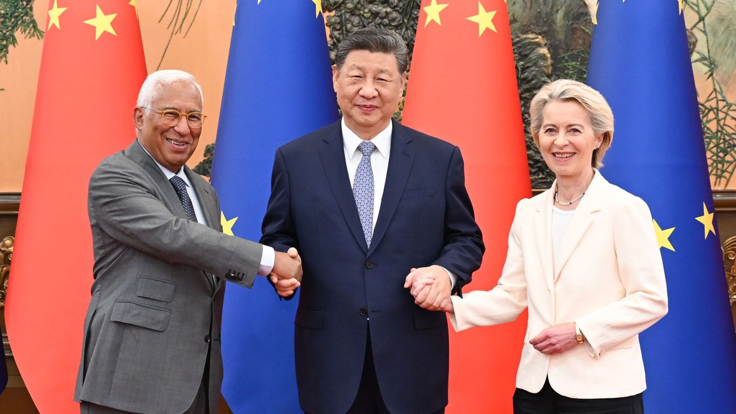 Gipfeltreffen: EU warnt China vor verschärftem Handelskonflikt