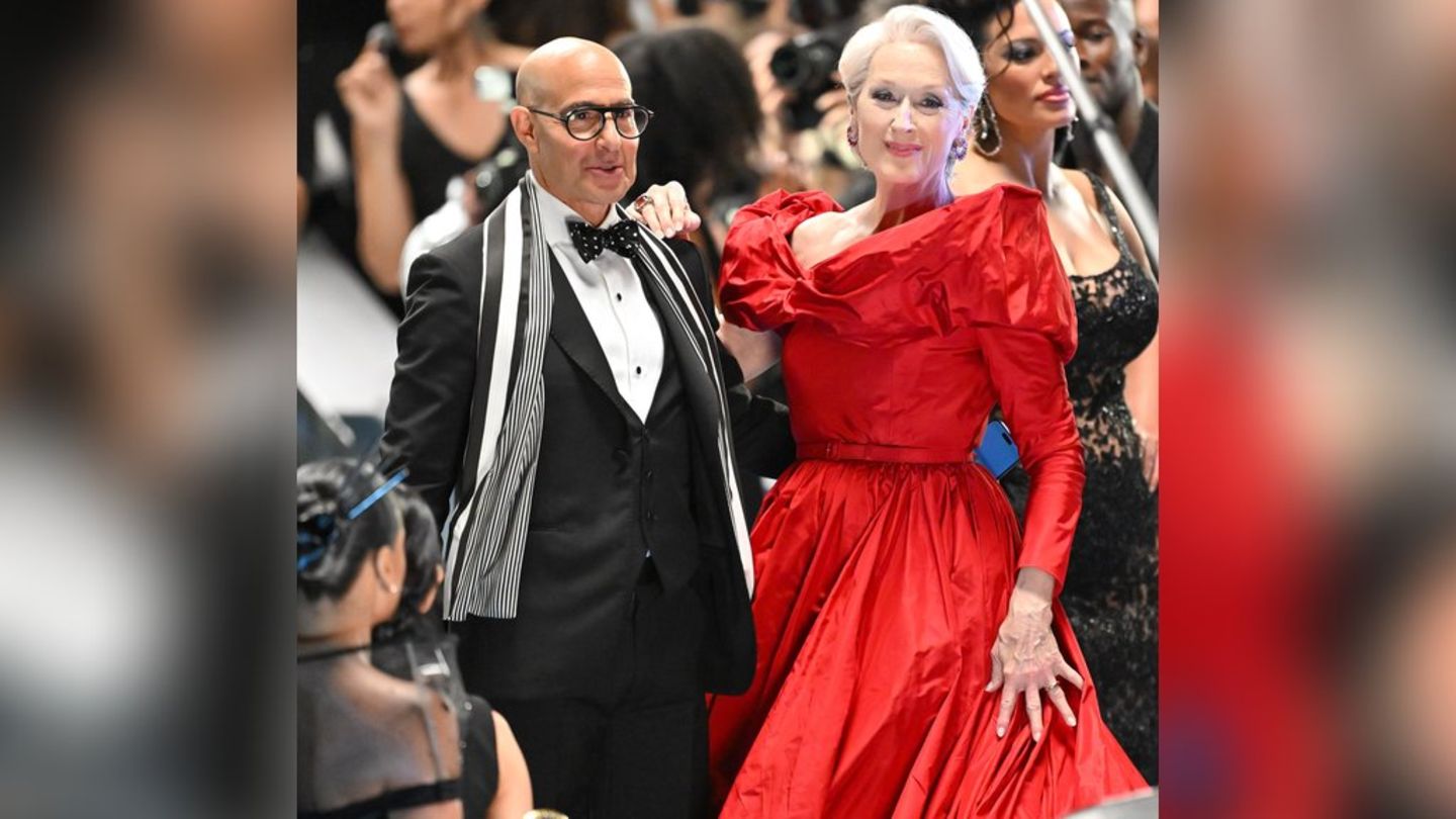 „Der Teufel trägt Prada 2“: Meryl Streep im Glamour-Kleid am Set