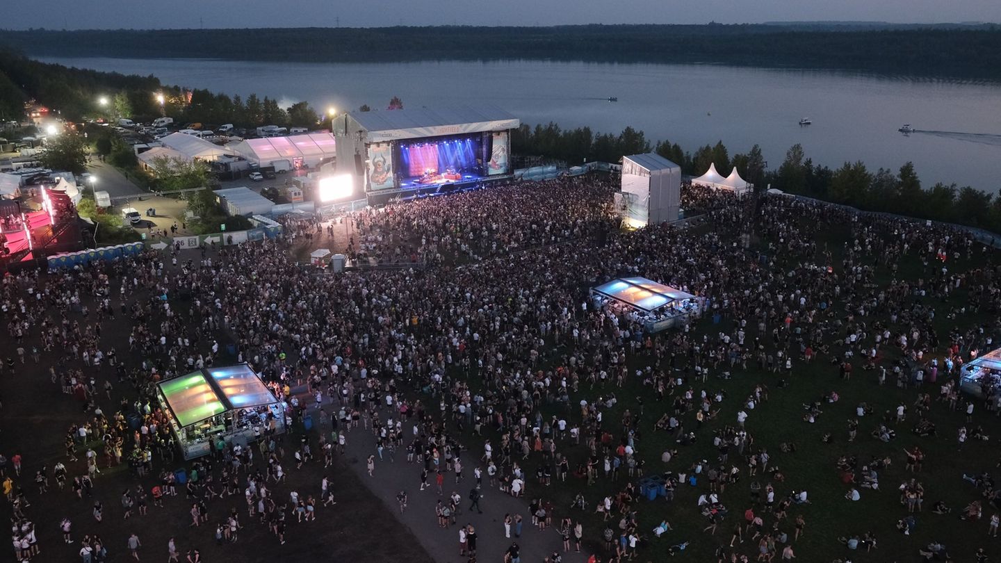 Festival: Sommerfeeling beim Highfield-Festival nach Brand im Vorjahr