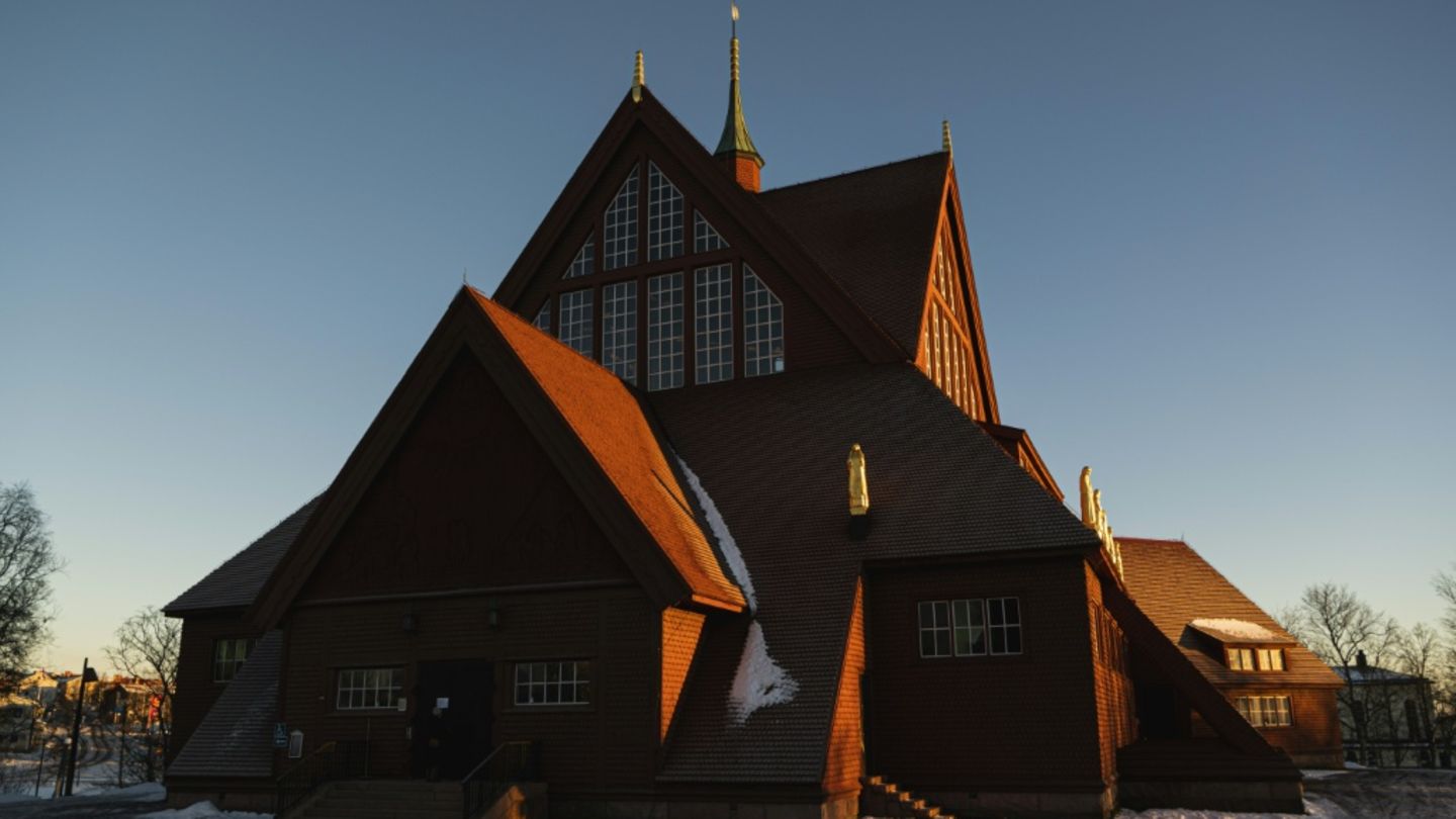 Wegen Ausbau von Bergwerk: Historische Kirche von Kiruna zieht um