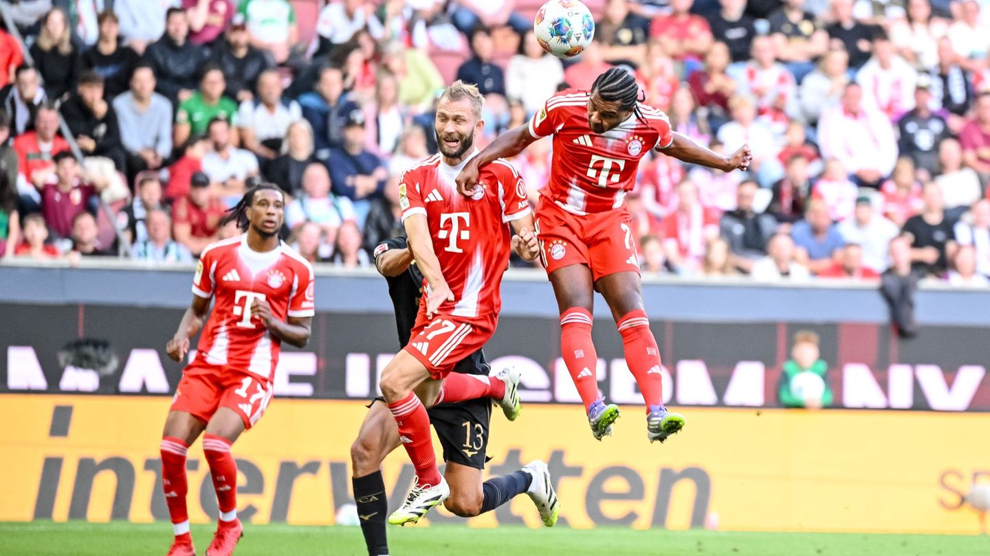 Fußball-Bundesliga: 3:2 nach 3:0: Bayern bezwingen Wagners Augsburger