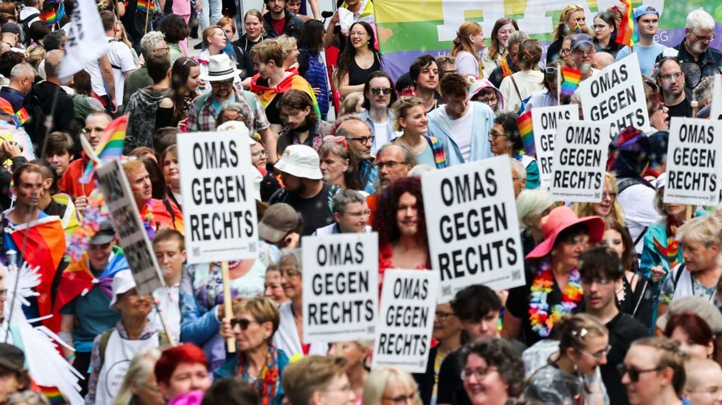 Pride Parade : Christopher Street Day in Hamburg – der Norden macht sich locker