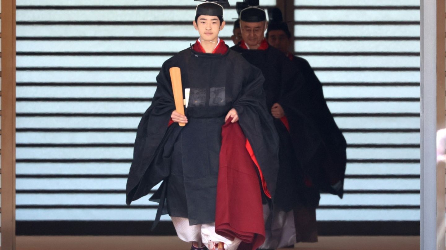Potenzieller Kaiser: Prinz Hisahito tritt in Zeremonie ins Erwachsenenleben ein